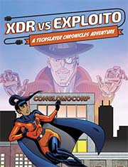 Cover: XDR vs Exploito: A Techslayer Chronicles Adventure