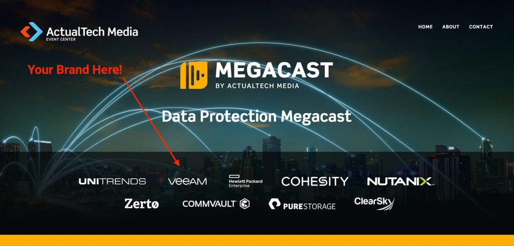 Vendor Branding from a Recent MegaCast