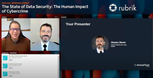 cybersecurity marketing webinar on the State of Data Security