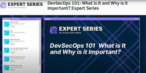 DevSecOps 101: What is It and Why is it Important? A DevOps B2B Lead Generation IT Webinar